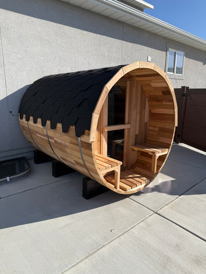 Out Door Barrel Sauna 6 Person