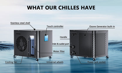 Cold Plunge Portable Chiller 1HP 50/60HZ