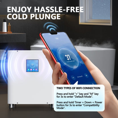 Cold Plunge Portable Chiller 1HP 50/60HZ