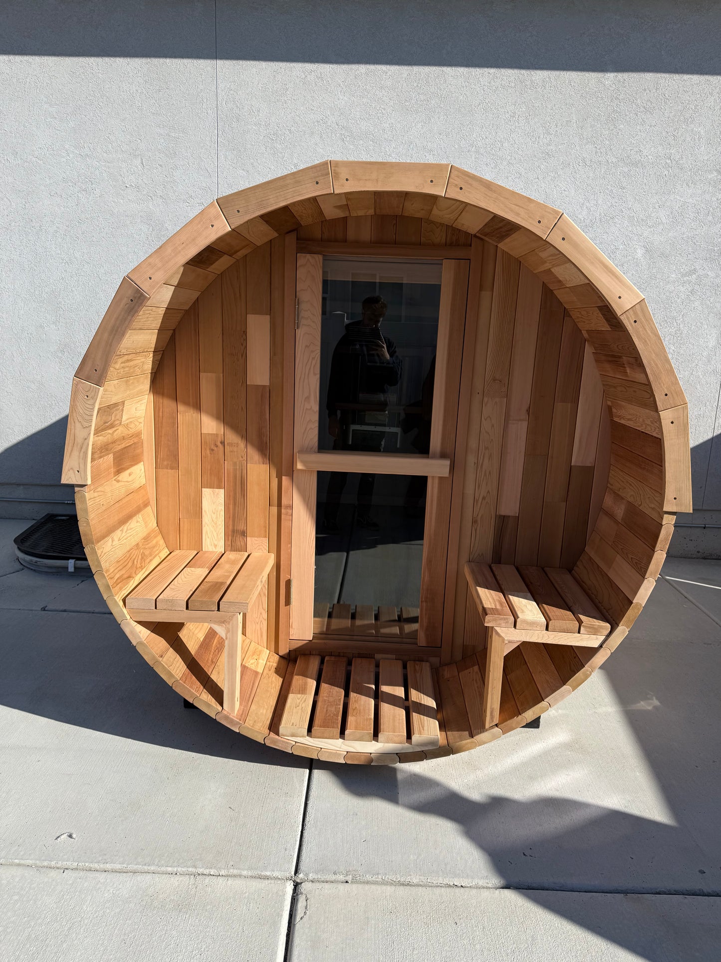 Out Door Barrel Sauna 6 Person