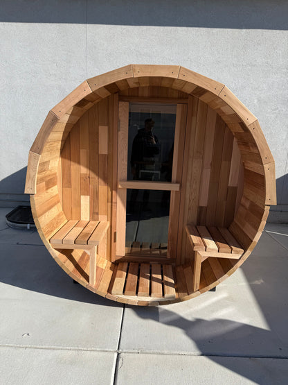 Out Door Barrel Sauna 6 Person