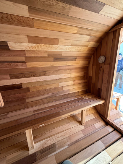 Out Door Barrel Sauna 6 Person