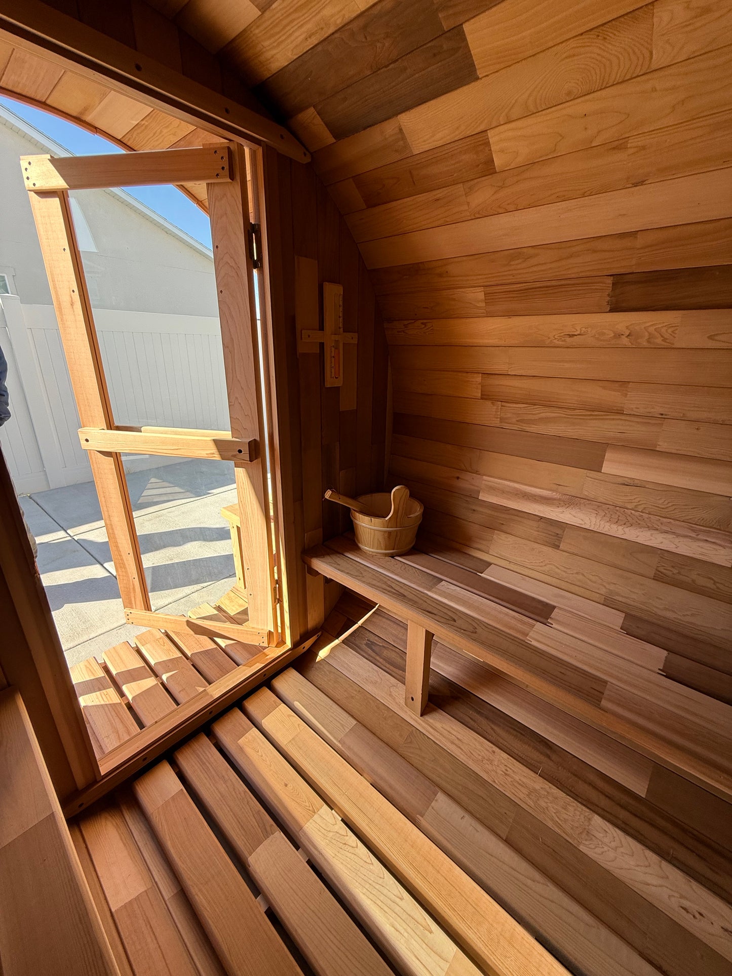 Out Door Barrel Sauna 6 Person