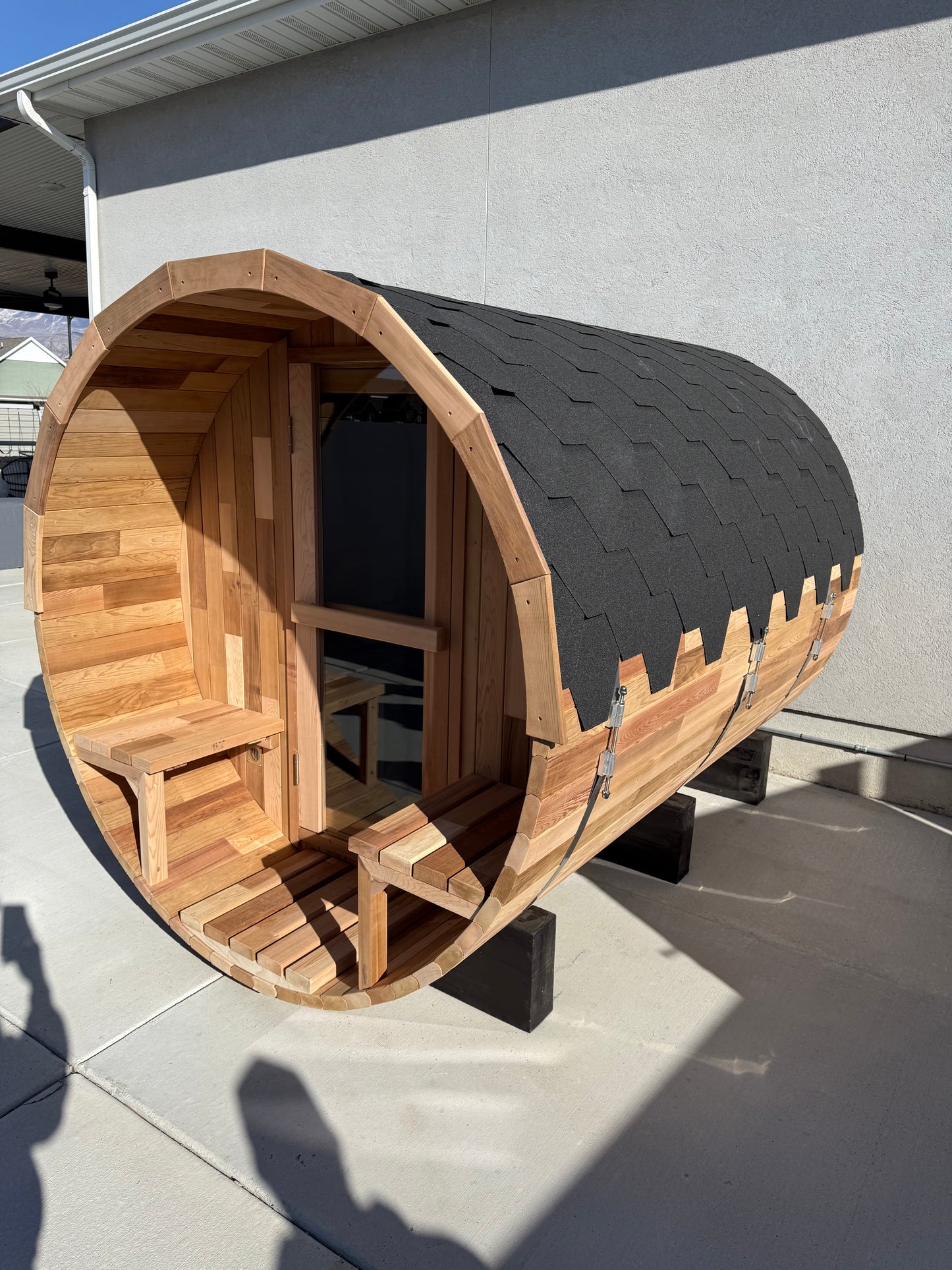 Out Door Barrel Sauna 6 Person