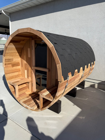 Out Door Barrel Sauna 6 Person