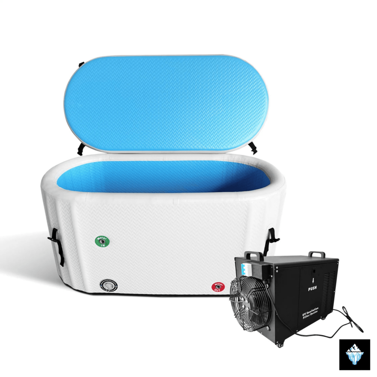 Cold plunge Inflatable Tub - Glacier Therapy CoHydrotherapy EquipmentGlacier Therapy Co