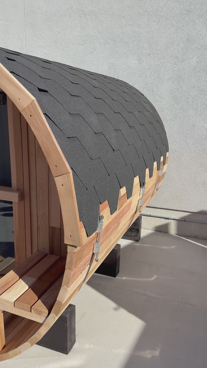 Out Door Barrel Sauna 6 Person